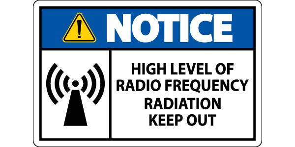 High Level of Radio Frequency Radiation