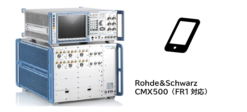 Rohde&Schwarz CMX500(FR1対応)