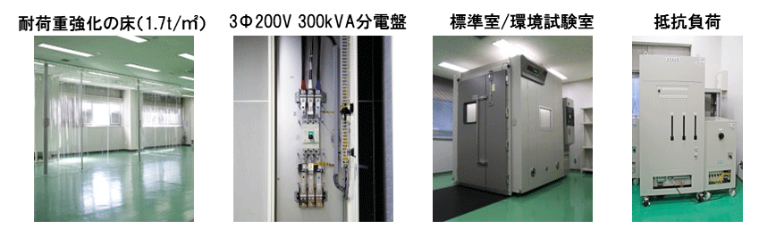 主要設備（試験サイト）