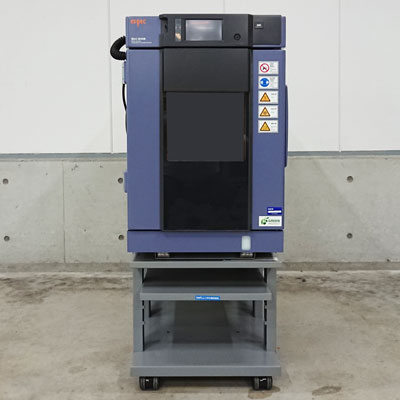 SH-242/RS-485,ケーブル孔φ100×2,観測窓付扉 小型環境試験器(架台付)