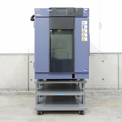 SH-662/RS-485,ケーブル孔φ100×2,観測窓付扉 小型環境試験器(架台付)