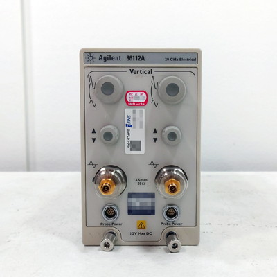 86112A デュアル20GHz電気チャネルプラグインモジュール