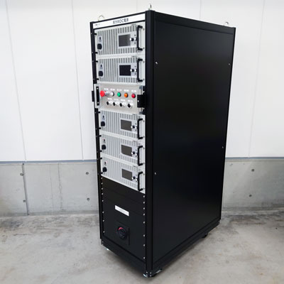 PSB11500-60WR×5/PSB-RACK-1500-0 電力回生式・双方向直流電源