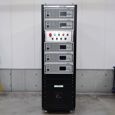 PSB11500-60WR×5/PSB-RACK-1500-0 電力回生式・双方向直流電源